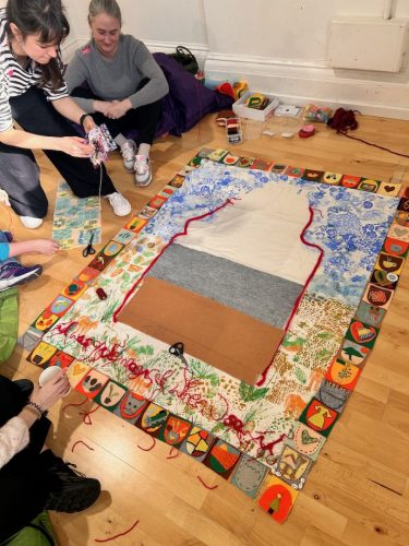 Common Threads Community Quilt Making