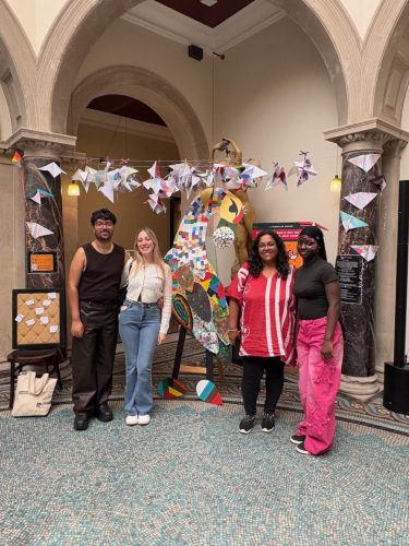 Roopa - Flight of Voices - with design team