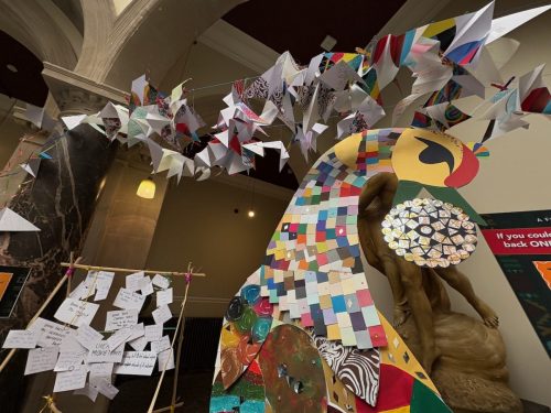 Roopa - Flight of Voices - installation detail