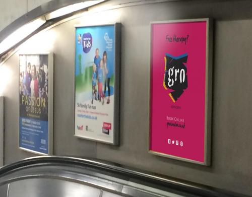 Gro Hair, Vauxhall Underground