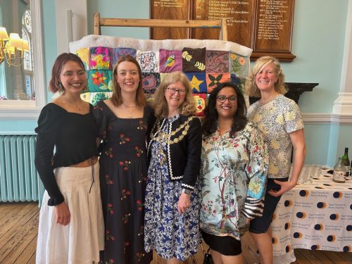 RHND Team with Roopa and Dep Mayor