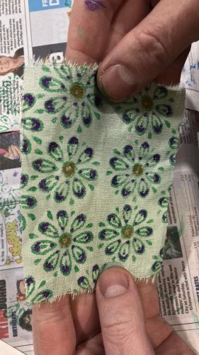 Roopa Basu Block Printing Workshop Detail