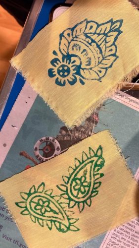 Roopa Basu Block Printing Workshop