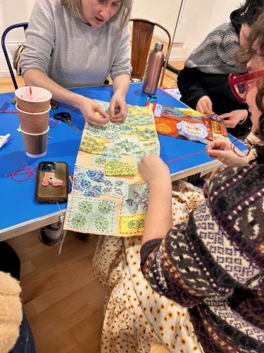 Roopa Basu Common Threads Block Printed Panel Making