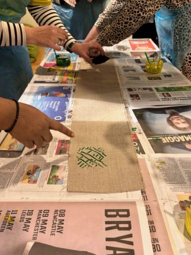 Roopa Basu Common Threads Collagraphy